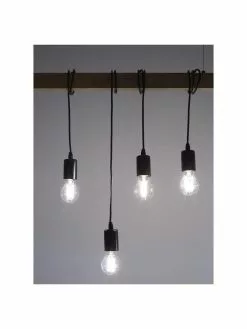 Große Pendelleuchte Townshend aus Holz, B 150 x T 10 cmNur noch wenige verfügbar -Leuchten Verkaufsladen Grosse Pendelleuchte Townshend aus Holz 5