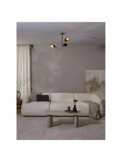 Westwing Collection Große Retro-Deckenleuchte Johan, Ø 75 x H 50 cm 13 Westwing Collection Große Retro-Deckenleuchte Johan, Ø 75 x H 50 cm -Leuchten Verkaufsladen Grosse Retro Deckenleuchte Johan 11