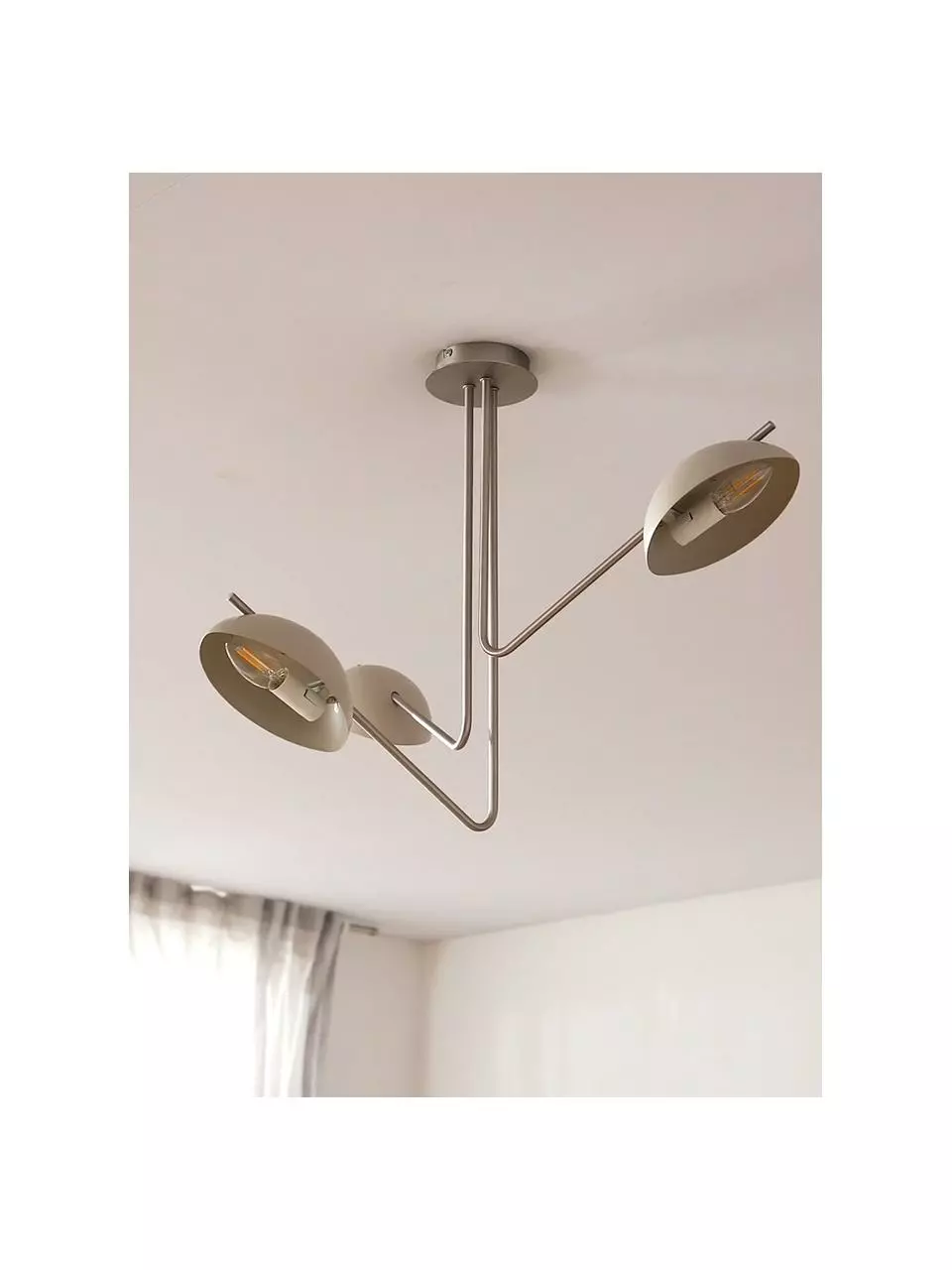 Westwing Collection Große Retro-Deckenleuchte Johan, Ø 75 x H 50 cm 8 Westwing Collection Große Retro-Deckenleuchte Johan, Ø 75 x H 50 cm – Bild 6