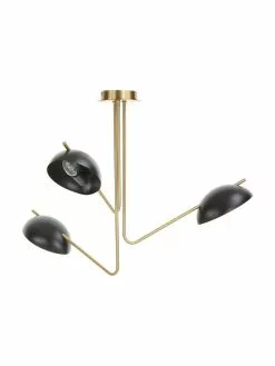 Westwing Collection Große Retro-Deckenleuchte Johan, Ø 75 x H 50 cm