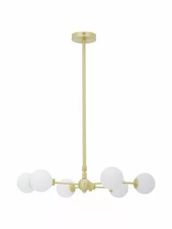 Westwing Collection Große Runde Pendelleuchte Aurelia, Ø 61 x H 78 cm -Leuchten Verkaufsladen Grosse Runde Pendelleuchte Aurelia 4