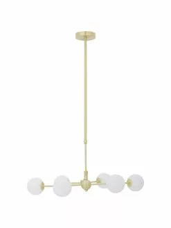 Westwing Collection Große Runde Pendelleuchte Aurelia, Ø 61 x H 78 cm -Leuchten Verkaufsladen Grosse Runde Pendelleuchte Aurelia 5