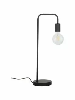 Westwing Collection Große Schreibtischlampe Flow aus Metall, B 22 x H 56 cm