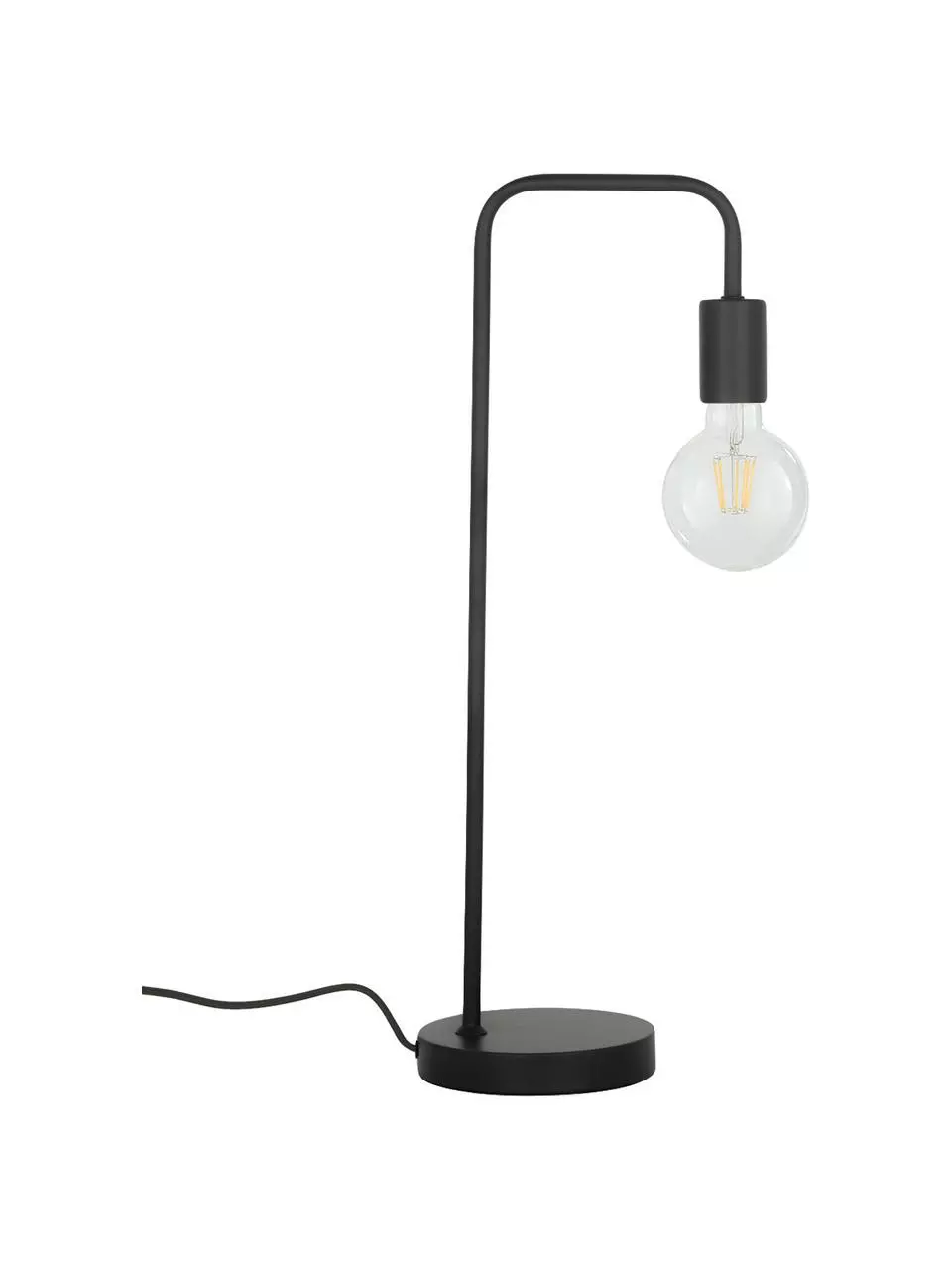 Westwing Collection Große Schreibtischlampe Flow aus Metall, B 22 x H 56 cm 3 Westwing Collection Große Schreibtischlampe Flow aus Metall, B 22 x H 56 cm