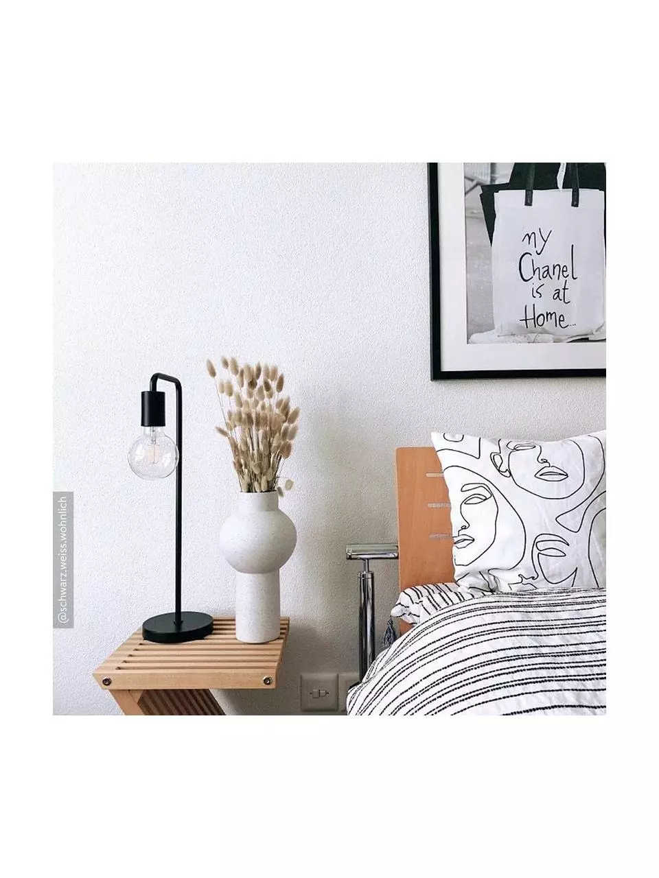 Westwing Collection Große Schreibtischlampe Flow aus Metall, B 22 x H 56 cm 4 Westwing Collection Große Schreibtischlampe Flow aus Metall, B 22 x H 56 cm – Bild 2