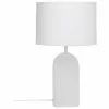 Westwing Collection Große Tischlampe Bela mit Glasfuß, Ø 30 x H 50 cm