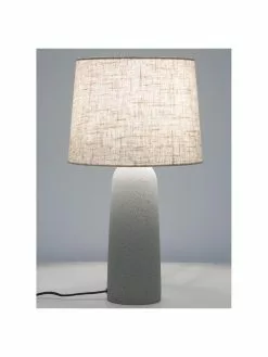 Westwing Collection Große Tischlampe Kaya mit Betonfuß, Ø 29 x H 52 cm -Leuchten Verkaufsladen Grosse Tischlampe Kaya mit Betonfuss 11