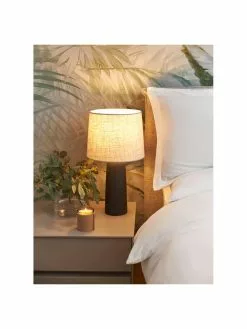 Westwing Collection Große Tischlampe Kaya mit Betonfuß, Ø 29 x H 52 cm 10 Westwing Collection Große Tischlampe Kaya mit Betonfuß, Ø 29 x H 52 cm -Leuchten Verkaufsladen Grosse Tischlampe Kaya mit Betonfuss 2