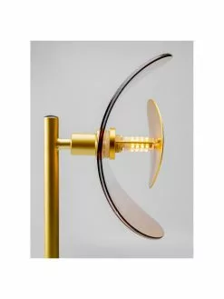 Kare Design Große Tischlampe Mariposa aus Glas und Metall, Ø 25 x H 60 cm -Leuchten Verkaufsladen Grosse Tischlampe Mariposa aus Glas und Metall 5