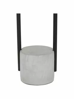 Westwing Collection Große Tischlampe Pipero mit Betonfuß, Ø 28 x H 51 cm -Leuchten Verkaufsladen Grosse Tischlampe Pipero mit Betonfuss 4