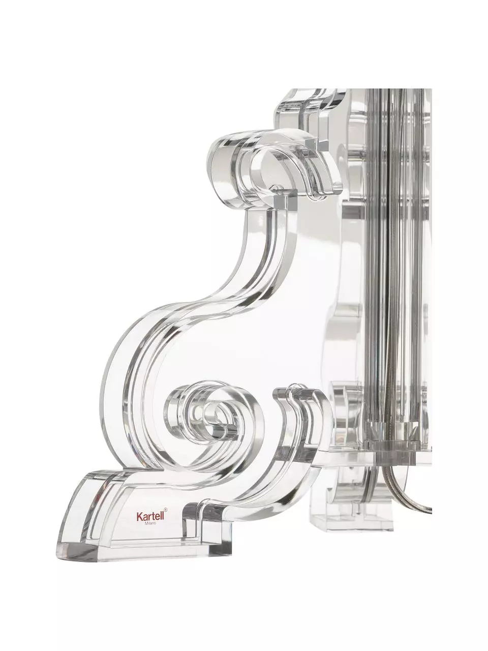 Kartell Große Transparente Design Tischlampe Bourgie, Ø 37 x H 78 cmNur noch 1 Artikel verfügbar 8 Kartell Große Transparente Design Tischlampe Bourgie, Ø 37 x H 78 cmNur noch 1 Artikel verfügbar – Bild 6