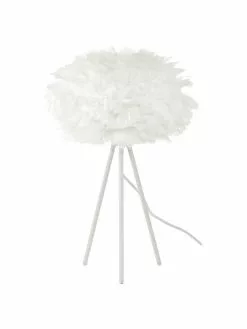 Umage Große Tripod Tischlampe Eos aus Federn, Ø 35 x H 56 cm -Leuchten Verkaufsladen Grosse Tripod Tischlampe Eos aus Federn 4