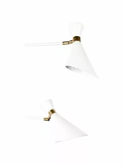 Zuiver Große Verstellbare Wandleuchte Double Shady mit Stecker, B 87 x H 60 cmNur noch 1 Artikel verfügbar -Leuchten Verkaufsladen Grosse Verstellbare Wandleuchte Double Shady mit Stecker 5