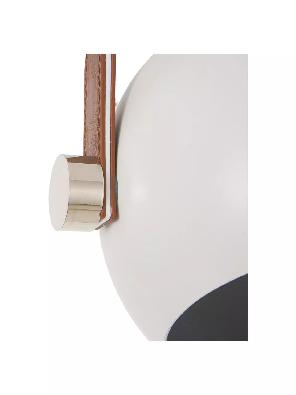 Großer Deckenstrahler Bow mit Leder-Dekor, B 76 x H 28 cm 6 Großer Deckenstrahler Bow mit Leder-Dekor, B 76 x H 28 cm – Bild 4