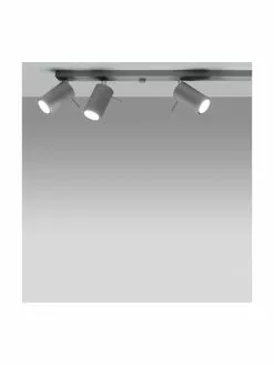 Großer Deckenstrahler Etna in Grau, B 120 x H 15 cm 11 Großer Deckenstrahler Etna in Grau, B 120 x H 15 cm -Leuchten Verkaufsladen Grosser Deckenstrahler Etna in Grau 3