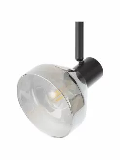 Großer Deckenstrahler Reflekt aus Glas, B 89 x H 20 cm -Leuchten Verkaufsladen Grosser Deckenstrahler Reflekt aus Glas 4