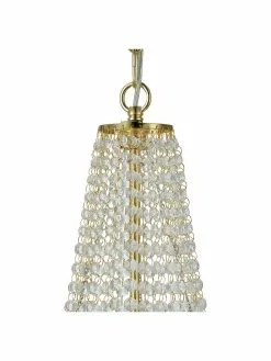 Markslöjd Großer Kronleuchter Gränsö in Gold, Ø 40 x H 59 cm -Leuchten Verkaufsladen Grosser Kronleuchter Granso in Gold 5