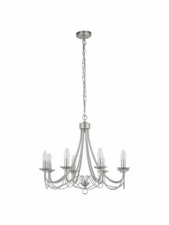 Searchlight Großer Kronleuchter Maypole, Ø 60 x H 50 cmNur noch wenige verfügbar -Leuchten Verkaufsladen Grosser Kronleuchter Maypole 8