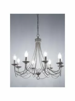 Searchlight Großer Kronleuchter Maypole, Ø 60 x H 50 cmNur noch wenige verfügbar -Leuchten Verkaufsladen Grosser Kronleuchter Maypole 9