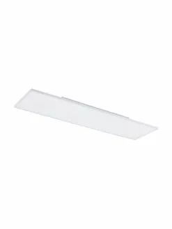 Großes Dimmbares LED-Panel Turcona mit Farbwechsel und Fernbedienung, B 120 x H 6 cm