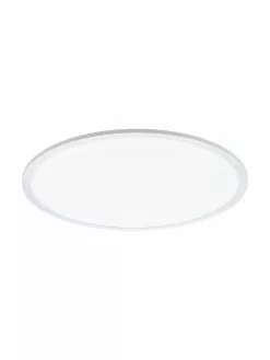 Großes dimmbares LED-Panel Sarsina mit Farbwechsel und Fernbedienung, Ø 60 x H 5 cm