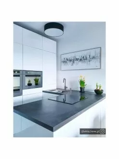 Handgefertigte Deckenleuchte Mika, Ø 30 x H 10 cm 13 Handgefertigte Deckenleuchte Mika, Ø 30 x H 10 cm -Leuchten Verkaufsladen Handgefertigte Deckenleuchte Mika 11