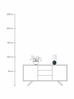 Markslöjd Keramik-Tischlampe Lora in Dunkelgrün, Ø 19 x H 35 cmNur noch wenige verfügbar -Leuchten Verkaufsladen Keramik Tischlampe Lora in Dunkelgrun 2