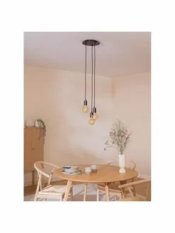 Markslöjd Kleine Cluster-Pendelleuchte Sky in Schwarz, Ø 25 cm -Leuchten Verkaufsladen Kleine Cluster Pendelleuchte Sky in Schwarz 2