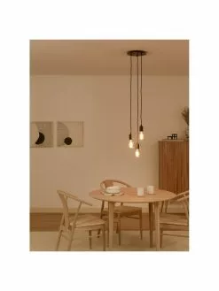 Markslöjd Kleine Cluster-Pendelleuchte Sky in Schwarz, Ø 25 cm -Leuchten Verkaufsladen Kleine Cluster Pendelleuchte Sky in Schwarz 4