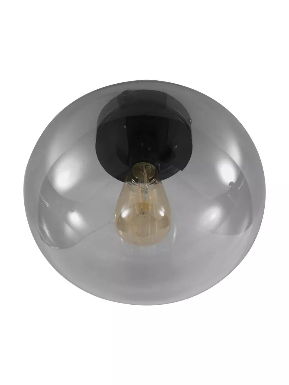 Nordlux Kleine Deckenleuchte Alton aus Glas, Ø 28 x H 24 cm 6 Nordlux Kleine Deckenleuchte Alton aus Glas, Ø 28 x H 24 cm – Bild 4