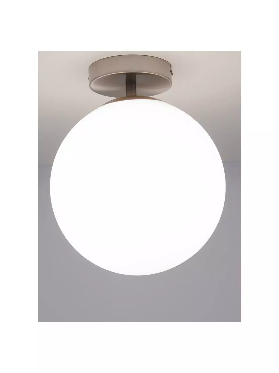 Westwing Collection Kleine Deckenleuchte Hitch aus Glas, Ø 25 x H 30 cm 6 Westwing Collection Kleine Deckenleuchte Hitch aus Glas, Ø 25 x H 30 cm – Bild 4