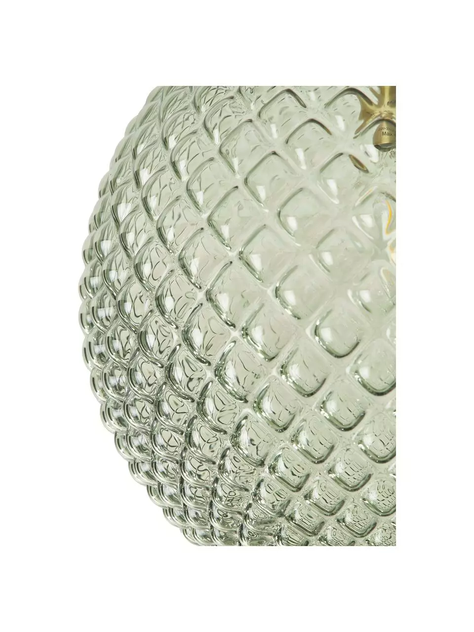 Westwing Collection Kleine Deckenleuchte Lorna aus Glas, Ø 25 x H 30 cm 7 Westwing Collection Kleine Deckenleuchte Lorna aus Glas, Ø 25 x H 30 cm – Bild 5