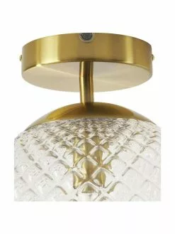 Westwing Collection Kleine Deckenleuchte Lorna aus Glas, Ø 25 x H 30 cm 13 Westwing Collection Kleine Deckenleuchte Lorna aus Glas, Ø 25 x H 30 cm -Leuchten Verkaufsladen Kleine Deckenleuchte Lorna aus Glas 5