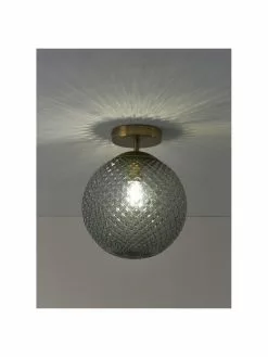 Westwing Collection Kleine Deckenleuchte Lorna aus Glas, Ø 25 x H 30 cm 9 Westwing Collection Kleine Deckenleuchte Lorna aus Glas, Ø 25 x H 30 cm -Leuchten Verkaufsladen Kleine Deckenleuchte Lorna aus Glas 8