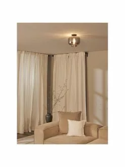 Kleine Deckenleuchte Vaso aus verspiegeltem Glas, Ø 25 x H 21 cm -Leuchten Verkaufsladen Kleine Deckenleuchte Vaso aus verspiegeltem Glas 4