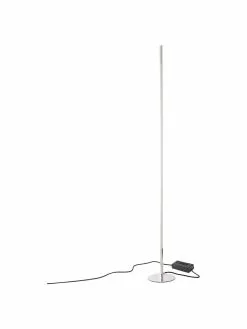 Jotex Kleine Dimmbare LED-Stehlampe Whisper in Silber, Ø 15 x H 125 cm