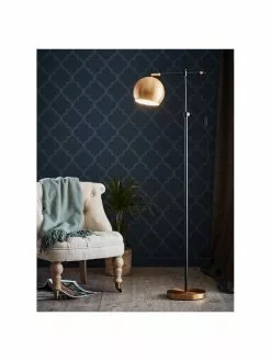 Markslöjd Kleine Industrial-Leselampe Chester aus Metall, T 61 x H 145 cmNur noch 1 Artikel verfügbar -Leuchten Verkaufsladen Kleine Industrial Leselampe Chester aus Metall 2