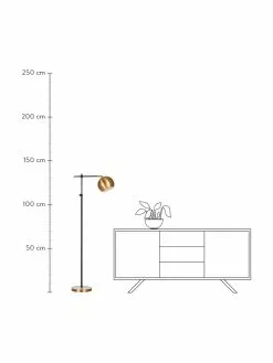 Markslöjd Kleine Industrial-Leselampe Chester aus Metall, T 61 x H 145 cmNur noch 1 Artikel verfügbar -Leuchten Verkaufsladen Kleine Industrial Leselampe Chester aus Metall 3