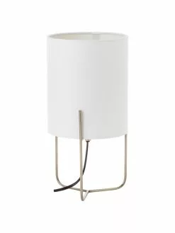 Andrea House Kleine Klassische Nachttischlampe Odin, Ø 15 x H 30 cm