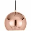 Frandsen Kleine Kugel-Pendelleuchte Ball in Kupferfarben, Ø 18 x H 16 cm