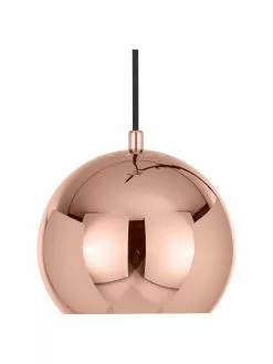 Frandsen Kleine Kugel-Pendelleuchte Ball in Kupferfarben, Ø 18 x H 16 cm