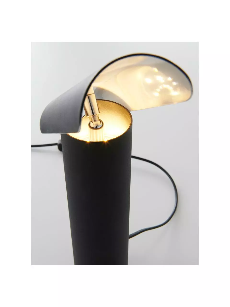 Jotex Kleine LED-Tischlampe Rambo in Schwarz, B 25 x H 30 cm 8 Jotex Kleine LED-Tischlampe Rambo in Schwarz, B 25 x H 30 cm – Bild 6