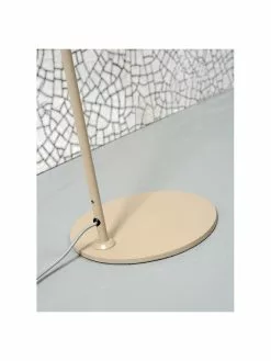 It's about Romi Kleine Leselampe Montreux in Sandfarben, Ø 22 x H 134 cm -Leuchten Verkaufsladen Kleine Leselampe Montreux in Sandfarben 4