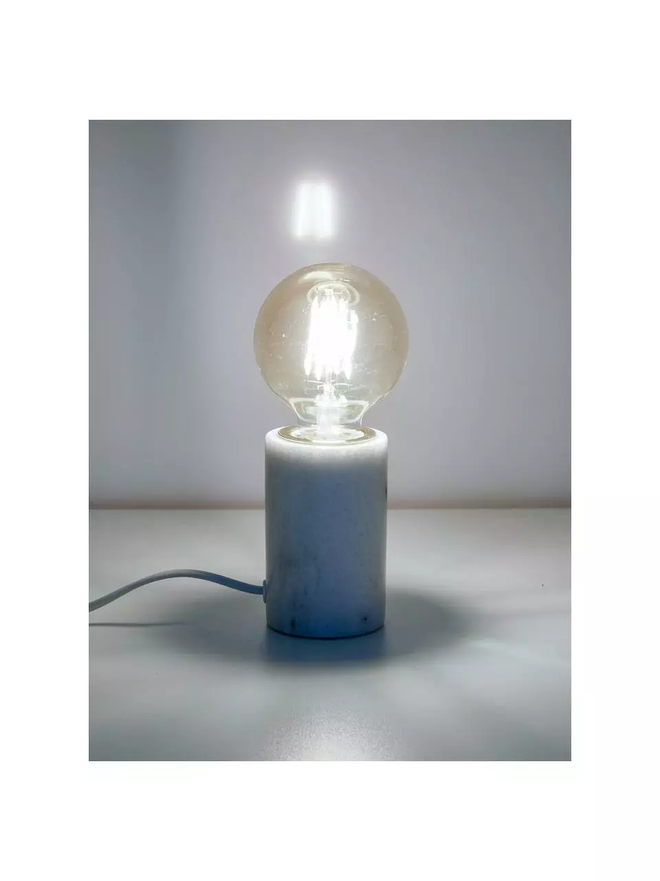 Nordlux Kleine Marmor-Tischlampe Siv, Ø 6 x H 10 cm 7 Nordlux Kleine Marmor-Tischlampe Siv, Ø 6 x H 10 cm – Bild 5