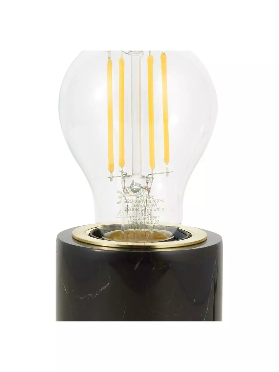 Nordlux Kleine Marmor-Tischlampe Siv, Ø 6 x H 10 cm 8 Nordlux Kleine Marmor-Tischlampe Siv, Ø 6 x H 10 cm – Bild 6