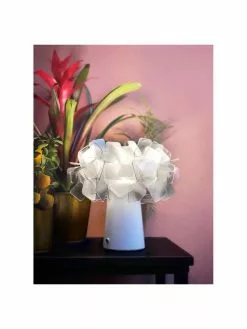 Slamp Kleine Mobile Dimmbare Tischlampe Clizia Fume, Ø 27 x H 25 cmNur noch wenige verfügbar -Leuchten Verkaufsladen Kleine Mobile Dimmbare Tischlampe Clizia Fume 1