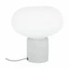 Westwing Collection Kleine Nachttischlampe Alma mit Betonfuß, Ø 23 x H 24 cm 2 Westwing Collection Kleine Nachttischlampe Alma mit Betonfuß, Ø 23 x H 24 cm -Leuchten Verkaufsladen Kleine Nachttischlampe Alma mit Betonfuss