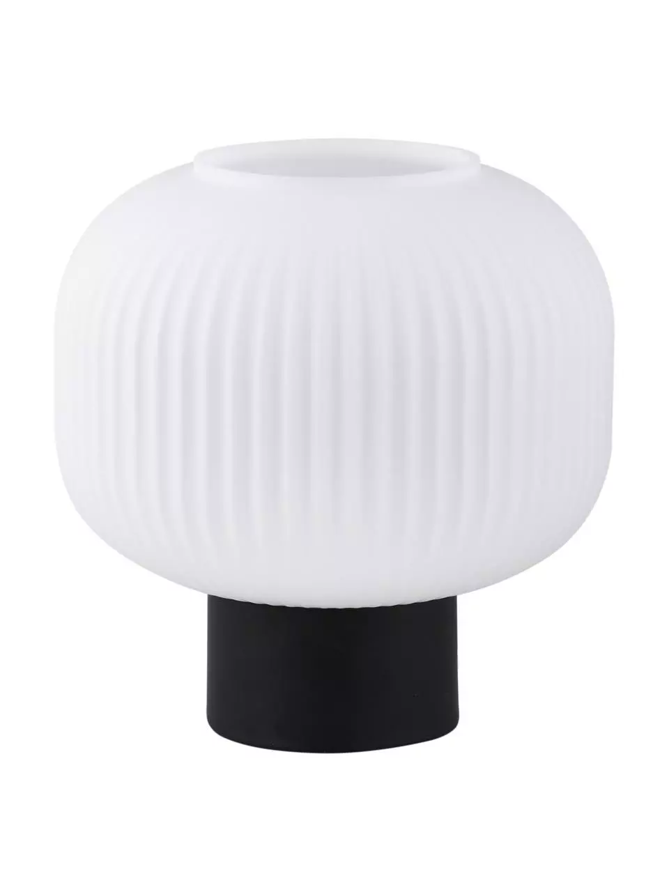 Nordlux Kleine Nachttischlampe Charles aus Opalglas, Ø 20 x H 20 cm 3 Nordlux Kleine Nachttischlampe Charles aus Opalglas, Ø 20 x H 20 cm