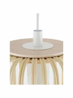 Westwing Collection Kleine Pendelleuchte Adam aus Bambus, Ø 21 x H 24 cm 12 Westwing Collection Kleine Pendelleuchte Adam aus Bambus, Ø 21 x H 24 cm -Leuchten Verkaufsladen Kleine Pendelleuchte Adam aus Bambus 4