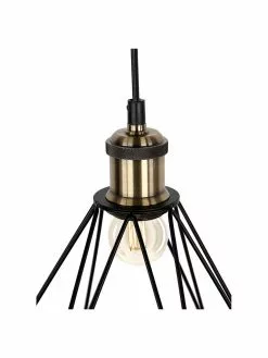 Westwing Collection Kleine Pendelleuchte Agnes im Industrial-Style, Ø 21 x H 22 cm -Leuchten Verkaufsladen Kleine Pendelleuchte Agnes im Industrial Style 4